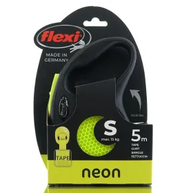 Nobby® Hunde flexi NEW NEON Gurt S Gelb 5 Meter