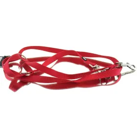 Nobby® Hunde Führleine Classic M-L Rot 200 cm - Nylon