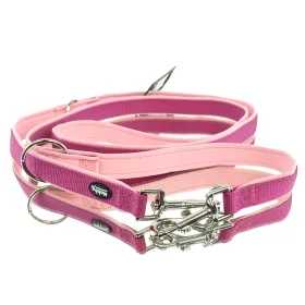Nobby® Hunde Führleine Classic Preno Himbeere/Pink 2 Meter Größe M - L