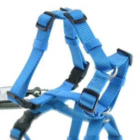 Nobby® Hunde Geschirr Classic S-M Himmelblau Brust 30-50 cm - Nylon
