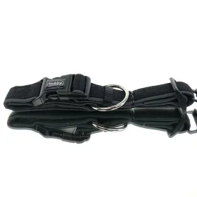 Nobby® Hunde Halsband Classic Preno Schwarz/Grau Größe M - L