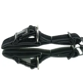 Nobby® Hunde Halsband Classic Preno Schwarz/Grau Größe S - M