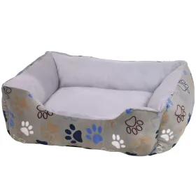 Nobby® Hunde Komfortbett Classic LISSI hellgrau 50 x 40 x 17 cm