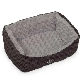 Nobby® Hunde Komfortbett SEOLI dunkelgrau-hellgrau 45 x 40 x 18 cm