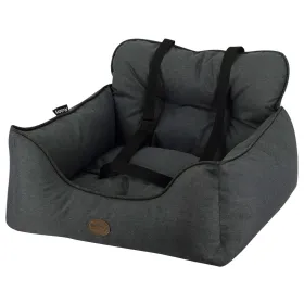 Nobby® Hunde Reisebett KADEK Grau 55 x 50 x 34 cm aus Mikrofaser