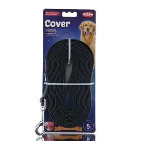 Nobby® Hunde Schleppleine Cover Schwarz 5 Meter