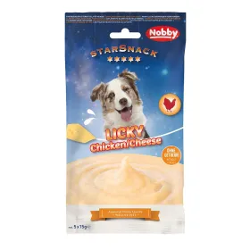 Nobby® Hunde StarSnack LICKY Chicken & Cheese 5 x 15 g
