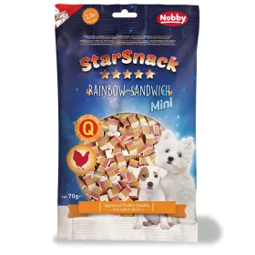 Nobby® Hunde StarSnack MINI RainbowSandwich 70 g