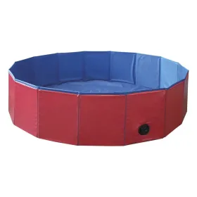 Nobby Hundepool rot/blau 120x30 cm