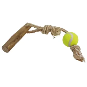 Nobby® Kaffeeholz mit Seil und Ball S, ca. 40 cm