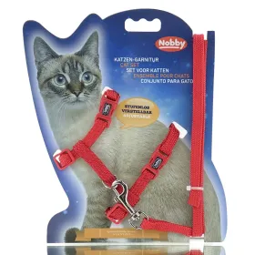Nobby® Katzengarnitur Nylon rot