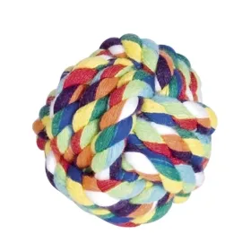 Nobby® Hunde Spielball Rope Toy L Bunt Ø 10 cm - Baumwolle Nobby® Hunde Spielball Rope Toy L Bunt Ø 10 cm - Baumwolle