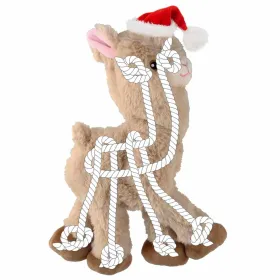 Nobby® Xmas Plüsch Alpaka mit Seil innen 30 cm