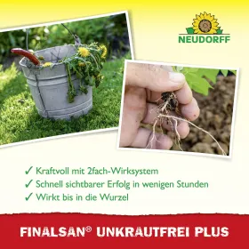 nur amazon - 3 x NEUDORFF® Finalsan® Konzentrat UnkrautFrei Plus 1000 ml Artikel EAN 4005240004975