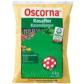 Oscorna® Rasaflor Rasendünger für ca. 100 m² - 5 kg