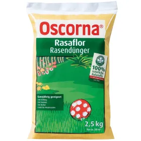 Oscorna® Rasaflor Rasendünger für ca. 50 m² - 2,5 kg