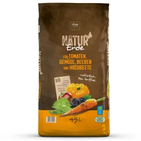 PATZER NATUR Erde BIO für Tomaten Gemüse Beeren & Hochbeete torffrei - 45 Liter