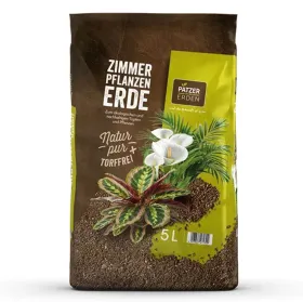 PATZER NATUR PUR Zimmerpflanzenerde torffrei - 5 Liter