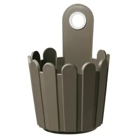 Poétic LANDHAUS Fässchen Rauchbraun Ø 15 cm - Kunststoff Poétic LANDHAUS Fässchen Rauchbraun Ø 15 cm - Kunststoff