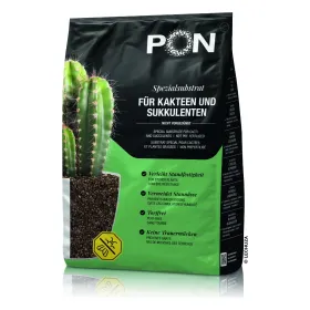 PON-Pflanzsubstrat CACTUSPON 3 Liter für Kakteen und Sukkulenten
