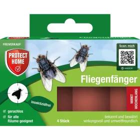 PROTECT HOME Fliegenfänger - 4 Stück
