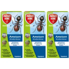 PROTECT HOME FormineX Ameisen Köderdosen - 2 Köderdosen x 3