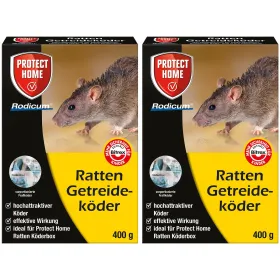 PROTECT HOME Rodicum® Ratten Getreideköder - 400 g x 2