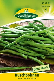 Quedlinburger Buschbohnen Valja - Gemüsesamen