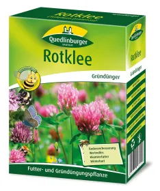 Quedlinburger Gründüngung Rotklee 500 g - Faltschachtel