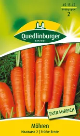 Quedlinburger Möhren Nantaise 2 - Gemüsesamen