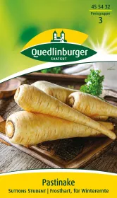 Quedlinburger Pastinaken Suttons Student - Gemüsesamen