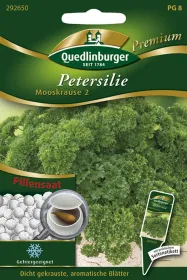 Quedlinburger Pille Petersilie Moskrul 2 - Kräutersamen