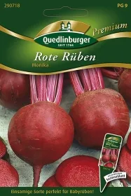 Quedlinburger Rote Rüben Monika - Premium Gemüsesamen