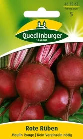 Quedlinburger Rote Rüben Moulin Rouge - Gemüsesamen