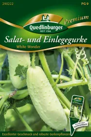 Quedlinburger Salat-u. Einlegegurke White Wonder - Gemüsesamen