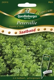 Quedlinburger Petersilie Gigante d Italia Saatband 6 Meter - Kräutersamen