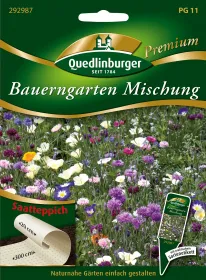 Quedlinburger Bauerngarten Mischung Saatteppich - Blumensamen