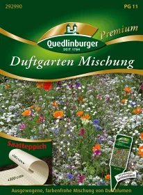 Quedlinburger Duftgarten Mischung Saatteppich - Blumensamen