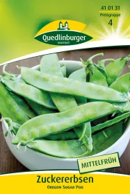 Quedlinburger Zuckererbsen Oregon Sugar Pod - Gemüsesamen