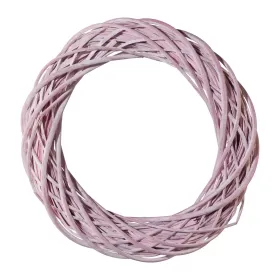 Rattan Kranz Rosa washed Ø 40 cm Rattan Kranz Rosa washed Ø 40 cm