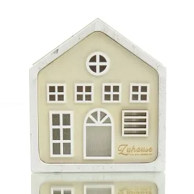 Riffelmacher LED Haus mit rundem Giebelfenster 11,2 x 12,5 cm