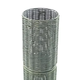 Riffelmacher Laterne L Grau Holzgeflecht auf Metallrahmen Ø 14 cm Riffelmacher Laterne L Grau Holzgeflecht auf Metallrahmen Ø 14 cm