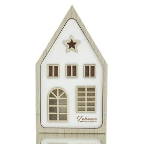 Riffelmacher LED Haus mit sternförmigem Giebelfenster 10 x 18 cm