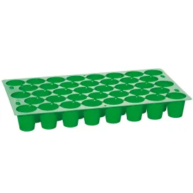 Romberg CLASSIC Multitopf-Platte Grün 50 x 30 x 6 cm mit 38 Löchern Ø 5,5 cm