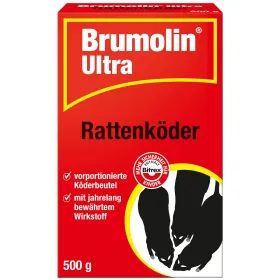Brumolin® Ultra Rattenköder 500 g - 50 Köderbeutel Brumolin® Ultra Rattenköder 500 g - 50 Köderbeutel