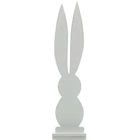 SCHEULEN Hase Felix Holz lange Ohren antik 60x15x7 cm