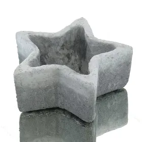 SCHEULEN Weihnachtsgefäß Rustiko in Sternform Antikweiß Ø 14,5 cm - Keramik SCHEULEN Weihnachtsgefäß Rustiko in Sternform Antikweiß Ø 14,5 cm - Keramik