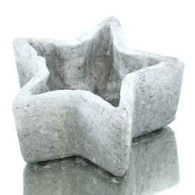 SCHEULEN Weihnachtsgefäß Rustiko in Sternform Antikweiß Ø 18,5 cm - Keramik SCHEULEN Weihnachtsgefäß Rustiko in Sternform Antikweiß Ø 18,5 cm - Keramik