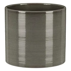 Scheurich Übertopf 828 Glass Grey - Ø 10 cm, Höhe 9,1 cm