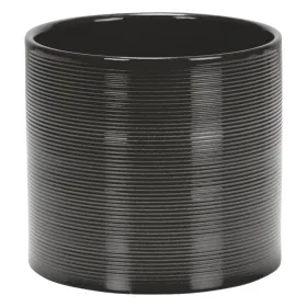 Scheurich Übertopf 828 Glass Grey - Ø 12 cm, Höhe 12 cm